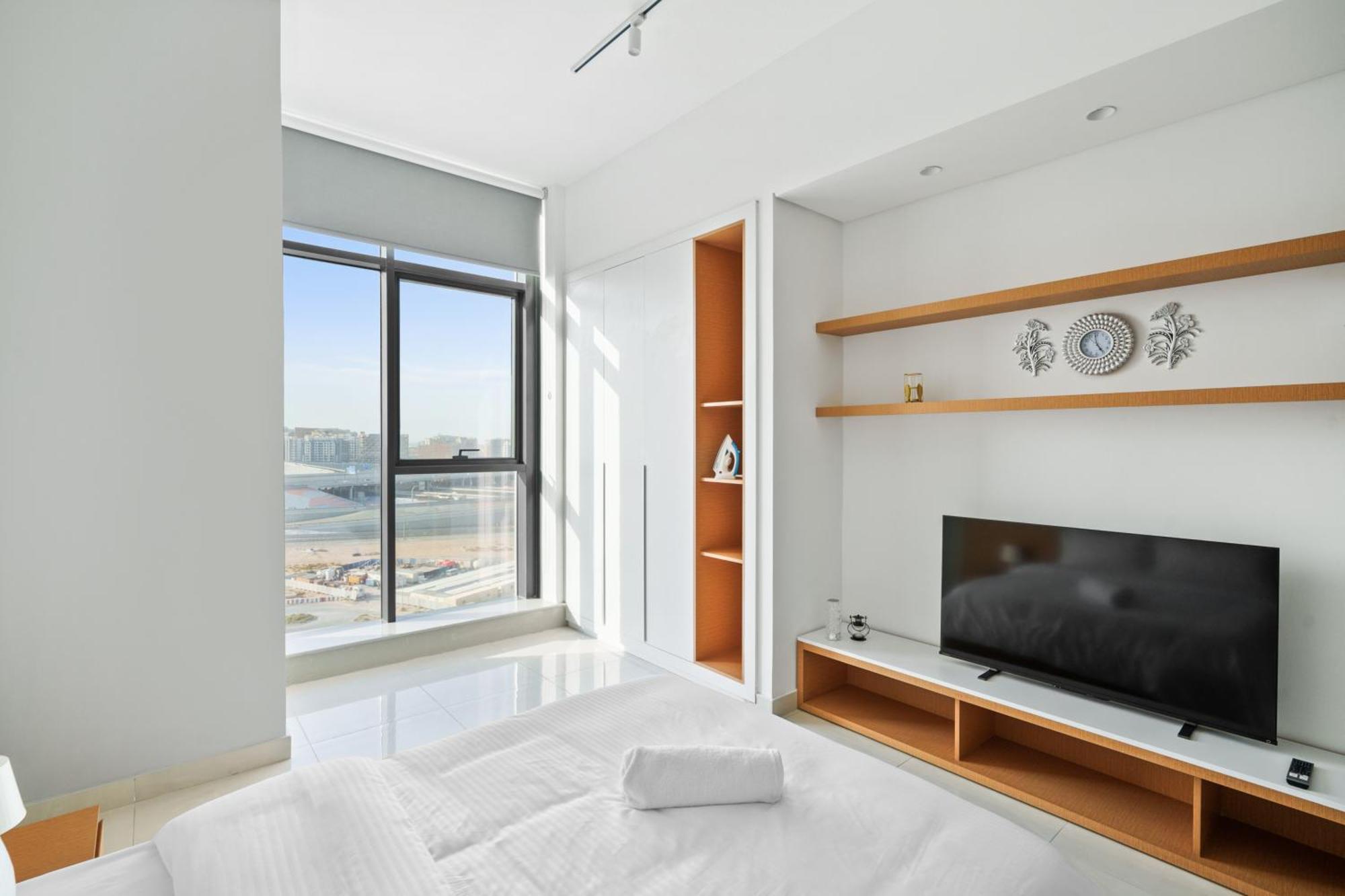Cozy Studio With Modern Amenities In Dubailand Exterior foto